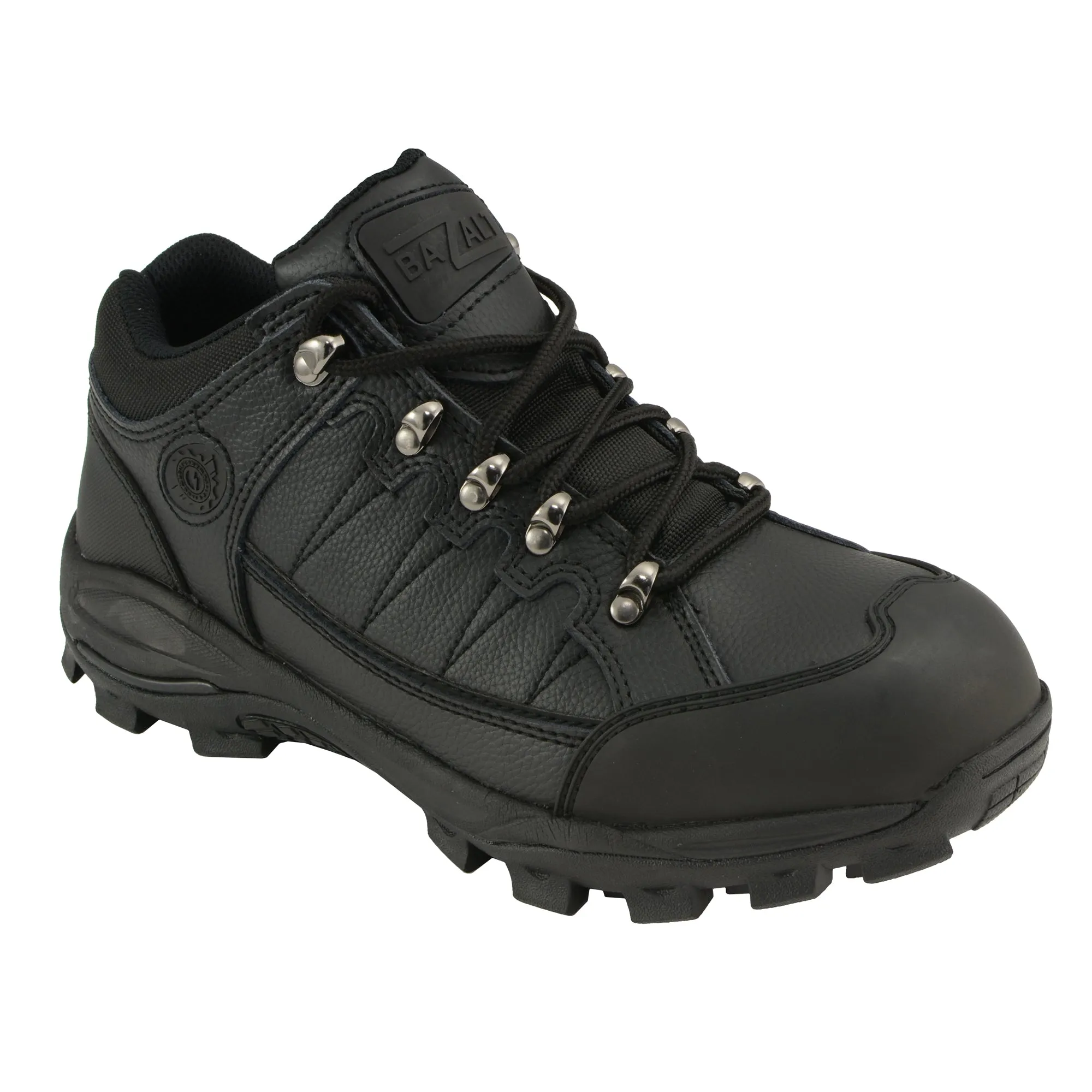 BAZALT-MBM9126-BAZALT-Men's Black Water & Frost Proof Leather Shoe-BLK-7