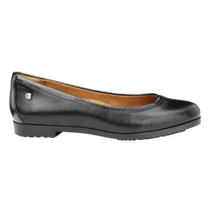 BB594-38 Shoes for Crews Womens Reese Slip On Shoes Black Size 38