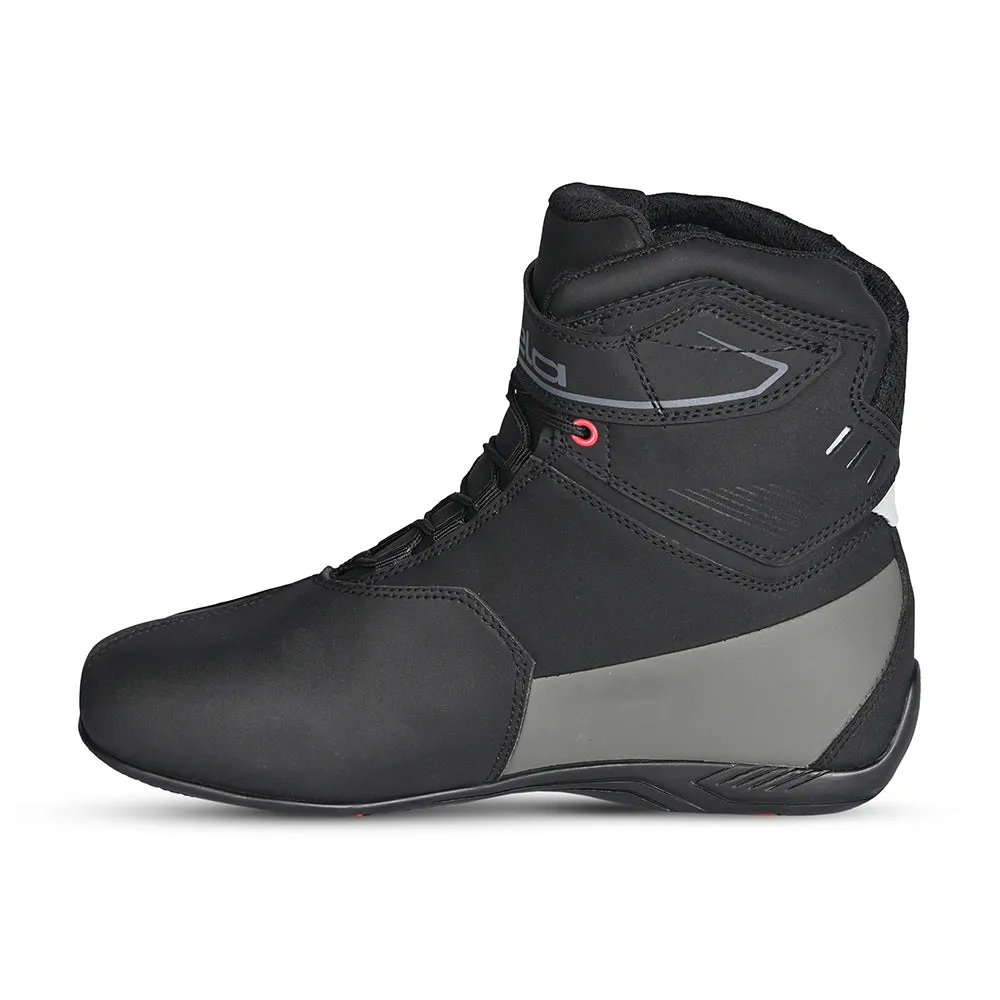 BELA Blaze Urban Motorcycle Boots Black Grey