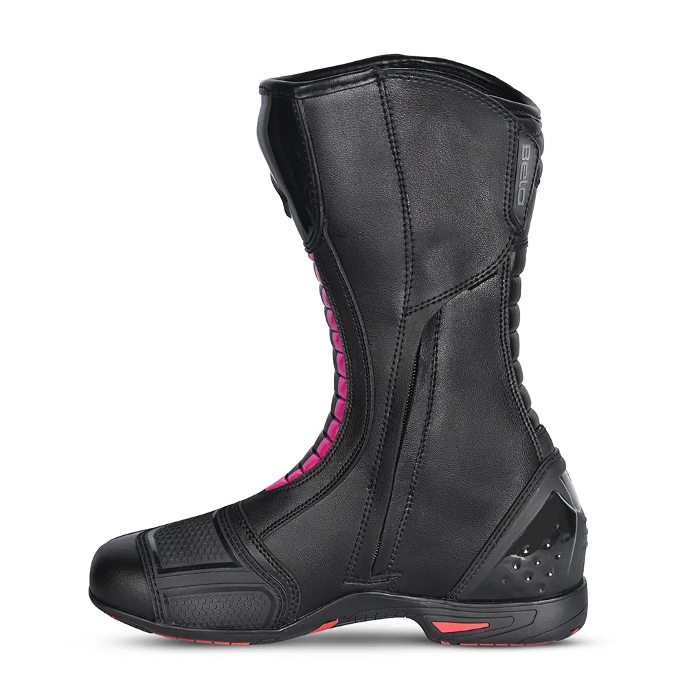 BELA Strip Lady Boots - Racing Boots - Black Pink