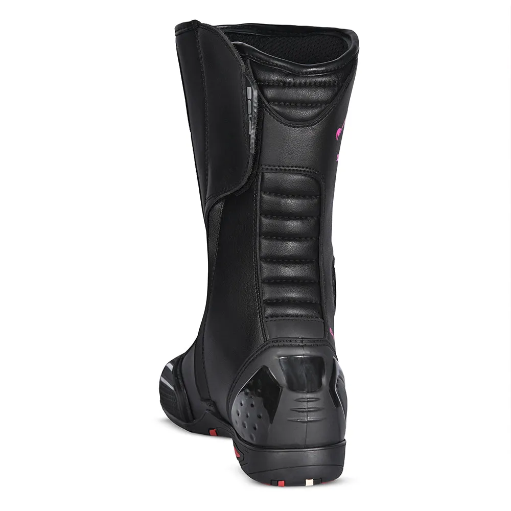 BELA Strip Lady Boots - Racing Boots - Black Pink