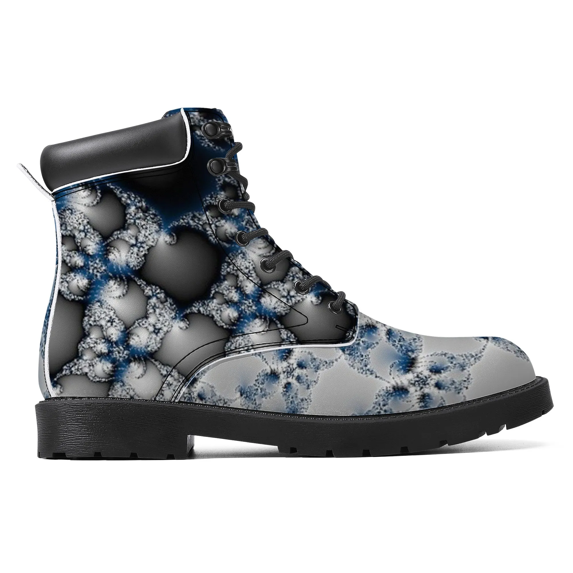 Blue "Snow Shoes" | Boots Customized | Shoe Zero