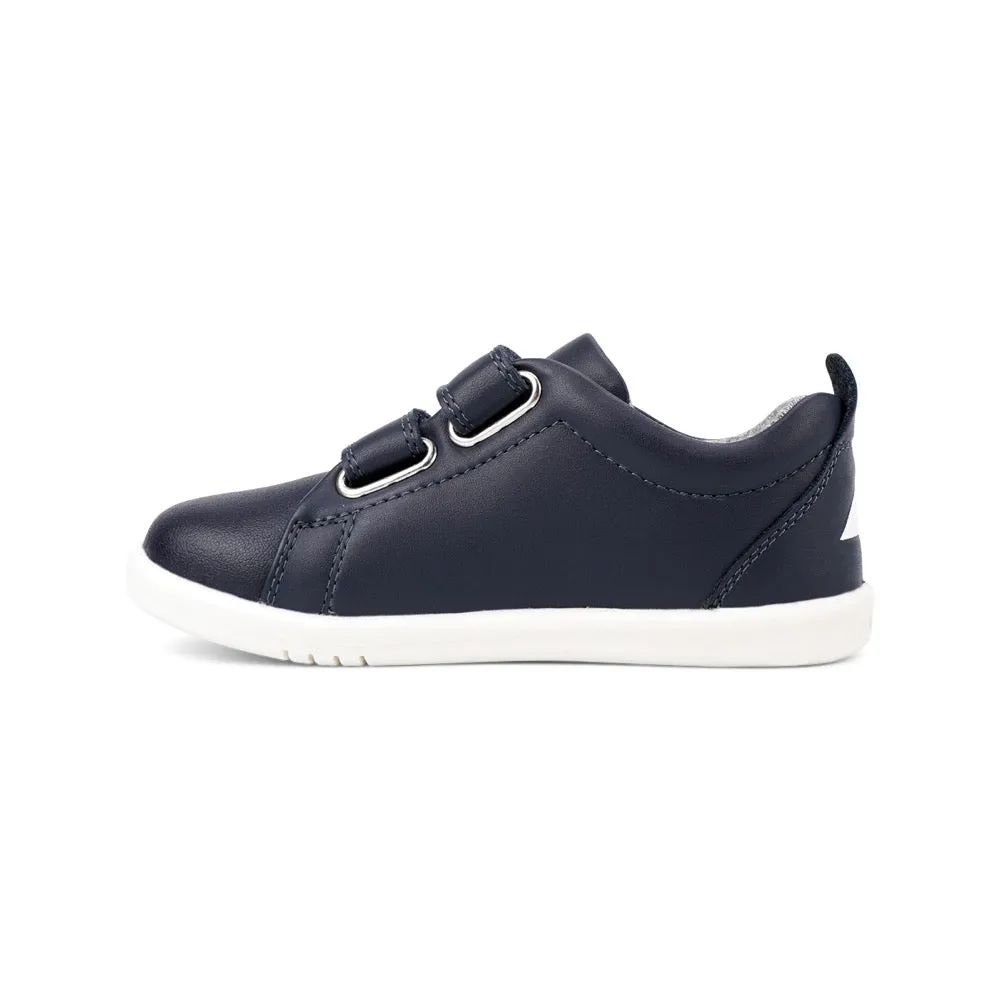 Bobux Grass Court Navy Velcro Kids Shoes