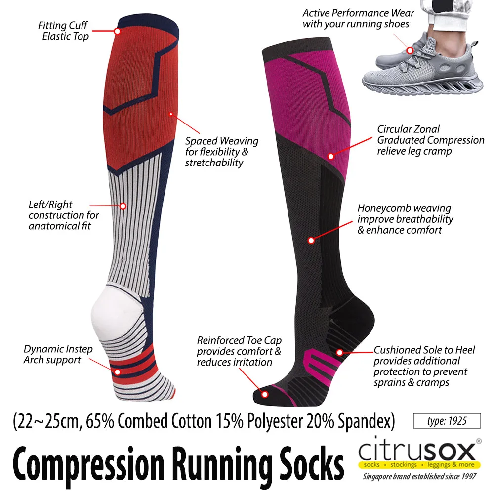 Compression Marathon Sports Knee Socks