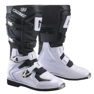 Gaerne GXJ Kids Black White Motocross Boots