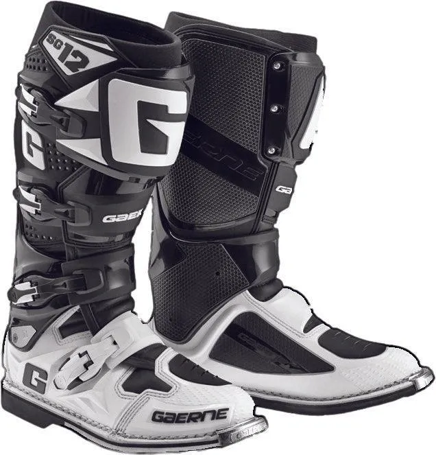 Gaerne SG-12 Boots - Black/White