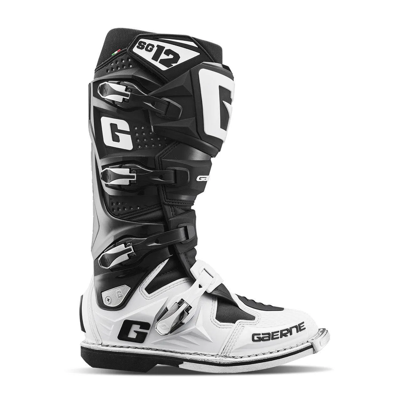 Gaerne SG-12 Boots - Black/White