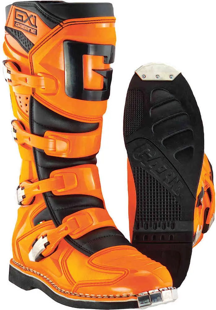 Goodyear GX-1 Gaerne Motocross Boots, Orange/Black