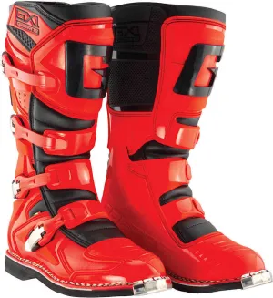 Goodyear GX-1 Gaerne Motocross Boots, Red/Black