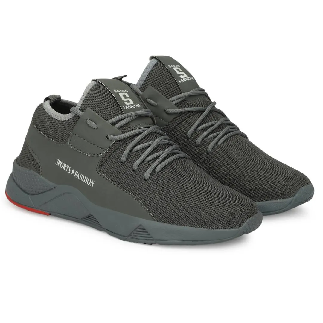 Grey Trending Sports Shoes For Outdoor Exercises & Games