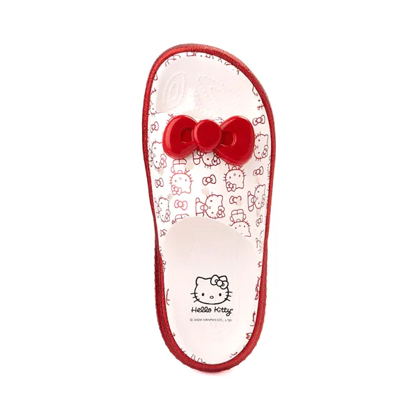 Hello Kitty x Crocs Platform Sandals, White/Red