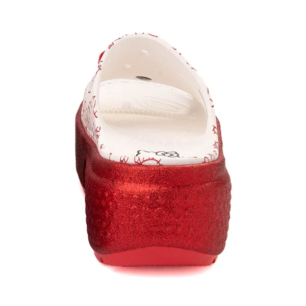 Hello Kitty x Crocs Platform Sandals, White/Red