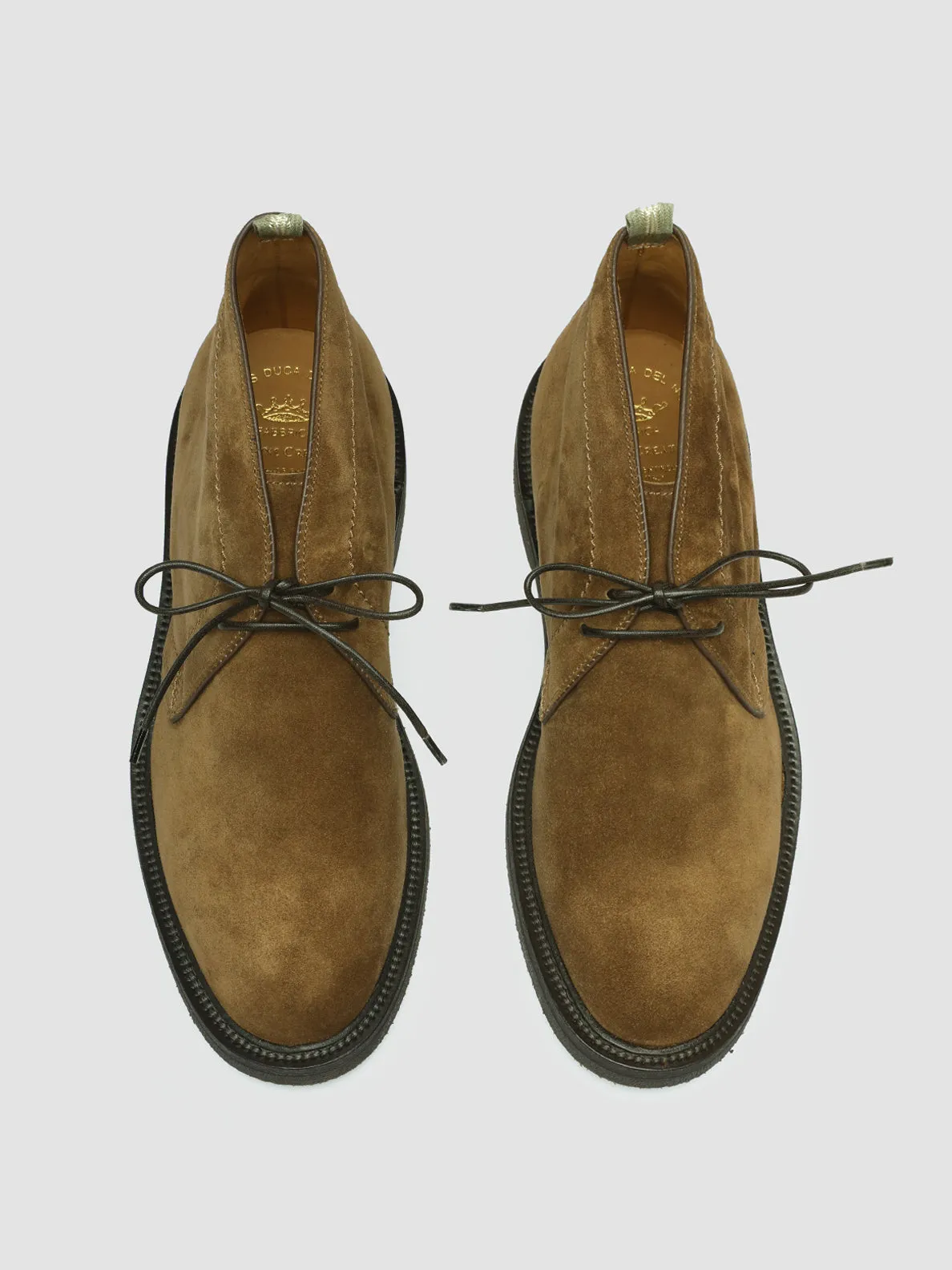 HOPKINS FLEXI 202 - Brown Suede Chukka Boots