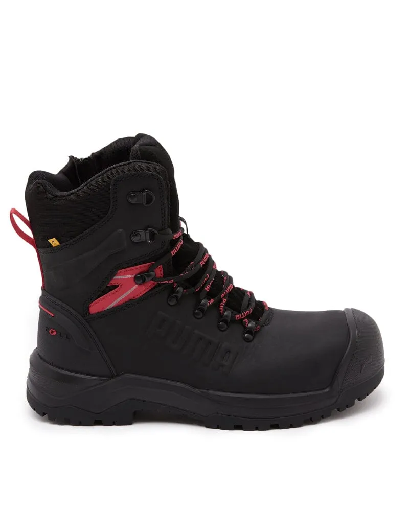 Iron Heavy Duty High Cut Safety Boot - Black