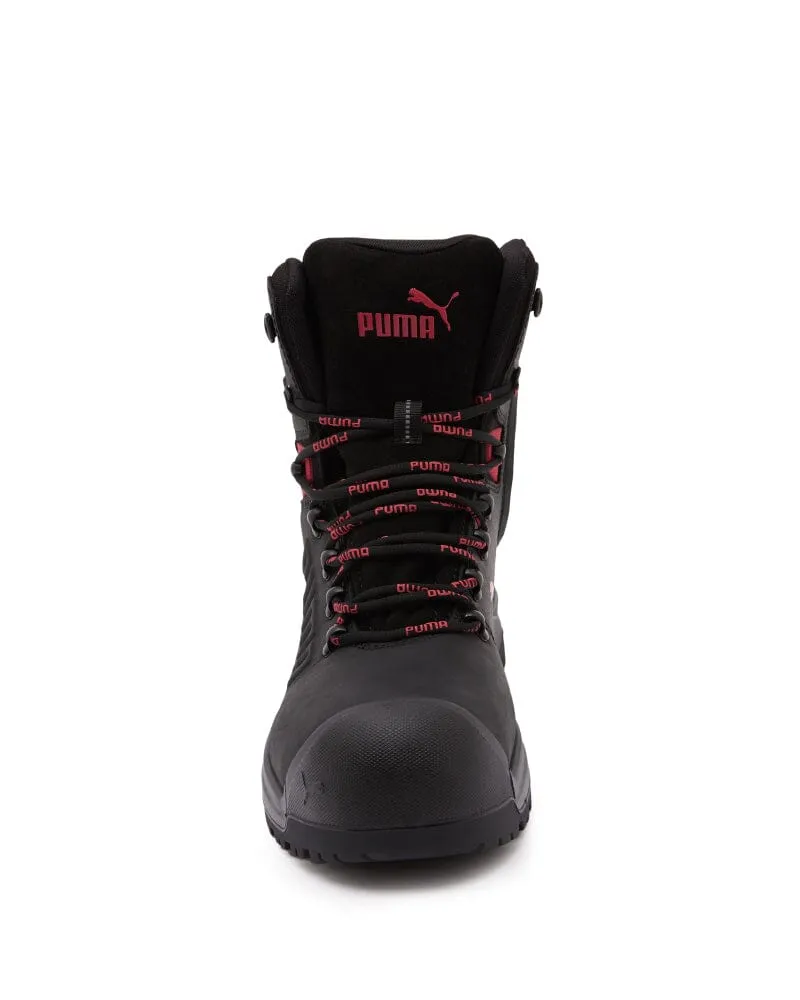 Iron Heavy Duty High Cut Safety Boot - Black