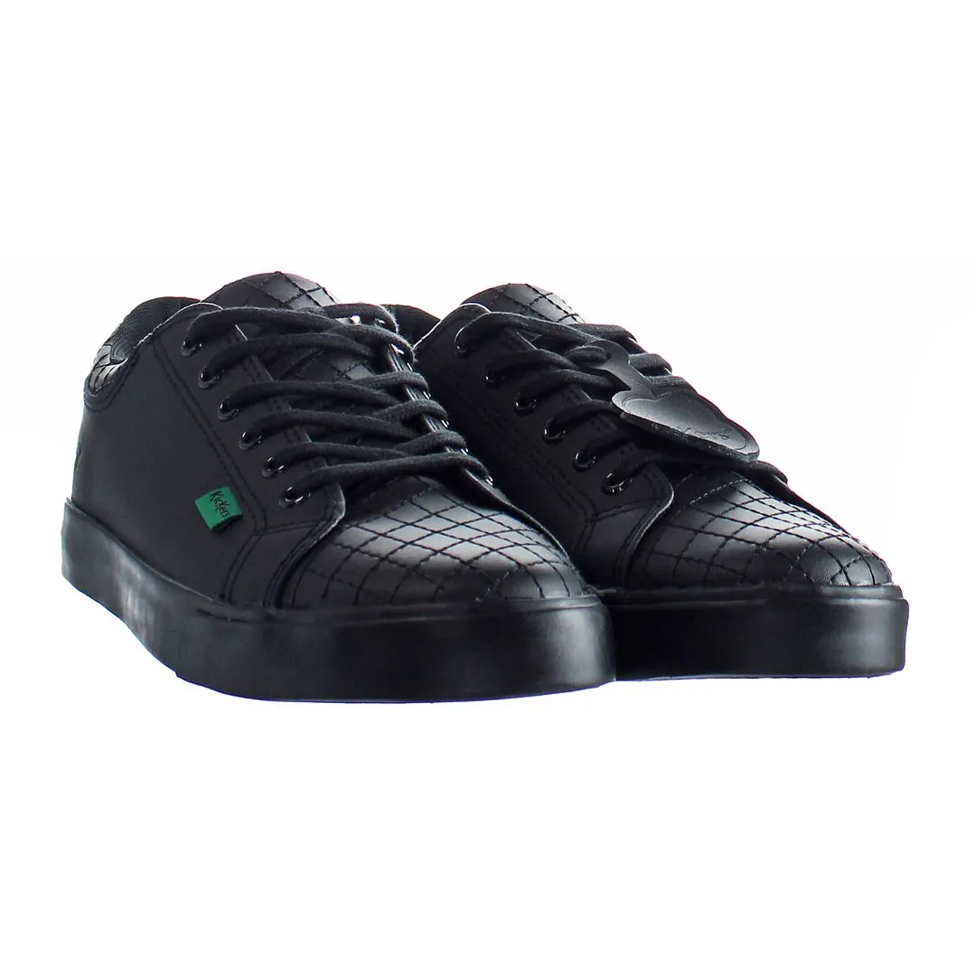 Kickers Tovni Y Quilt Kids Black Trainers