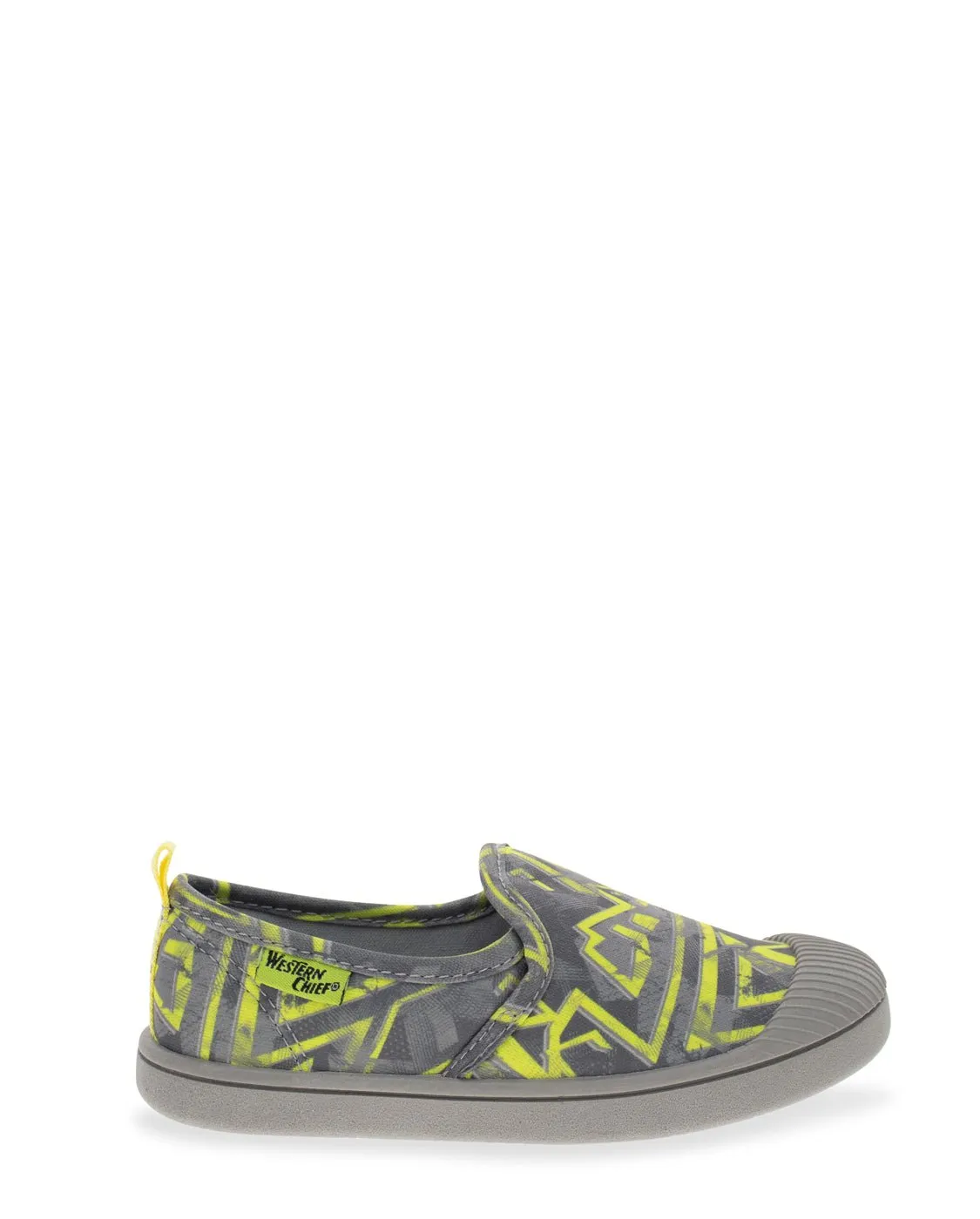 Kids Puddle Lazer Slip On - Gray