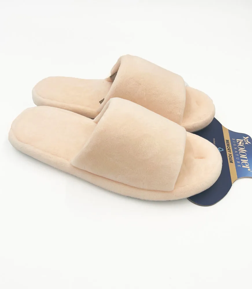 Memory Foam Sandals in Evening Sand by Isotoner