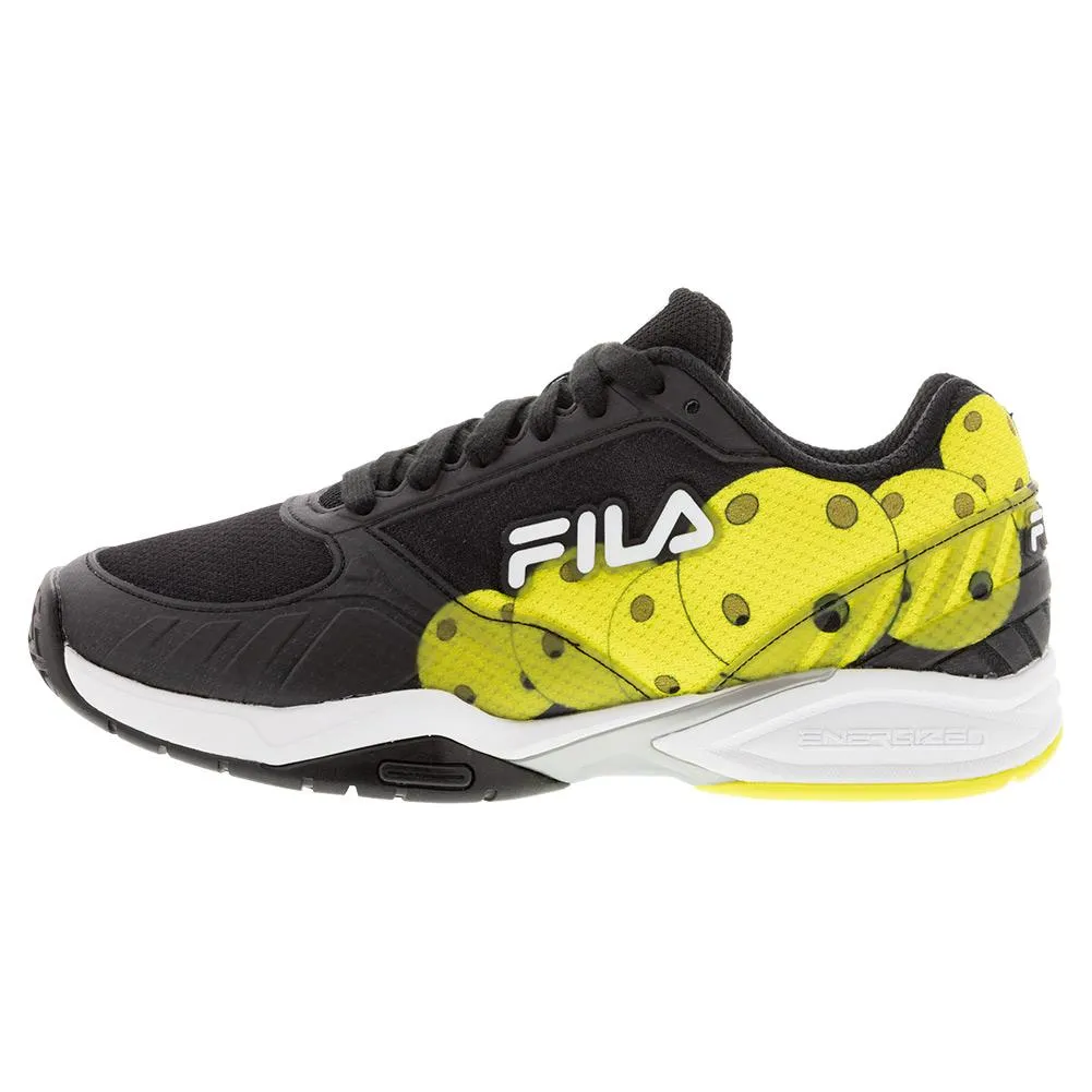 Men's Volley Zone Pickleball Shoes Black and White