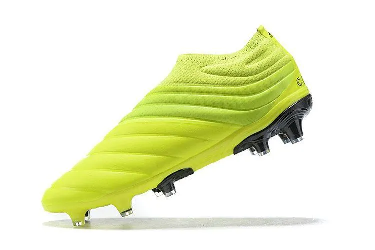 New Adidas Copa 19   FG 2019 Soccer Cleats Shoes Bright Green Black