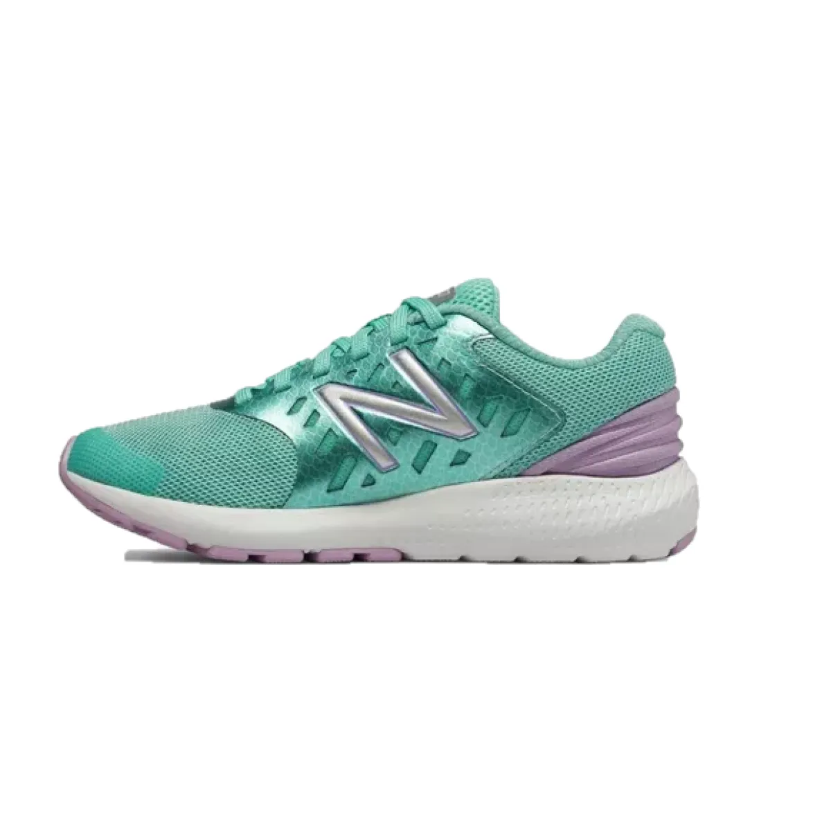 NEW BALANCE YPURGTV URGE KID'S (Medium) Green/Purple Synthetic & Mesh Running Shoes