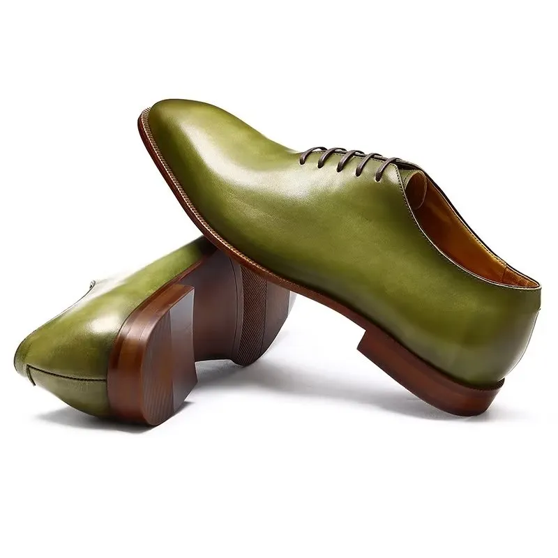 Opulent Exotic Round Toe Oxford Dress Shoes