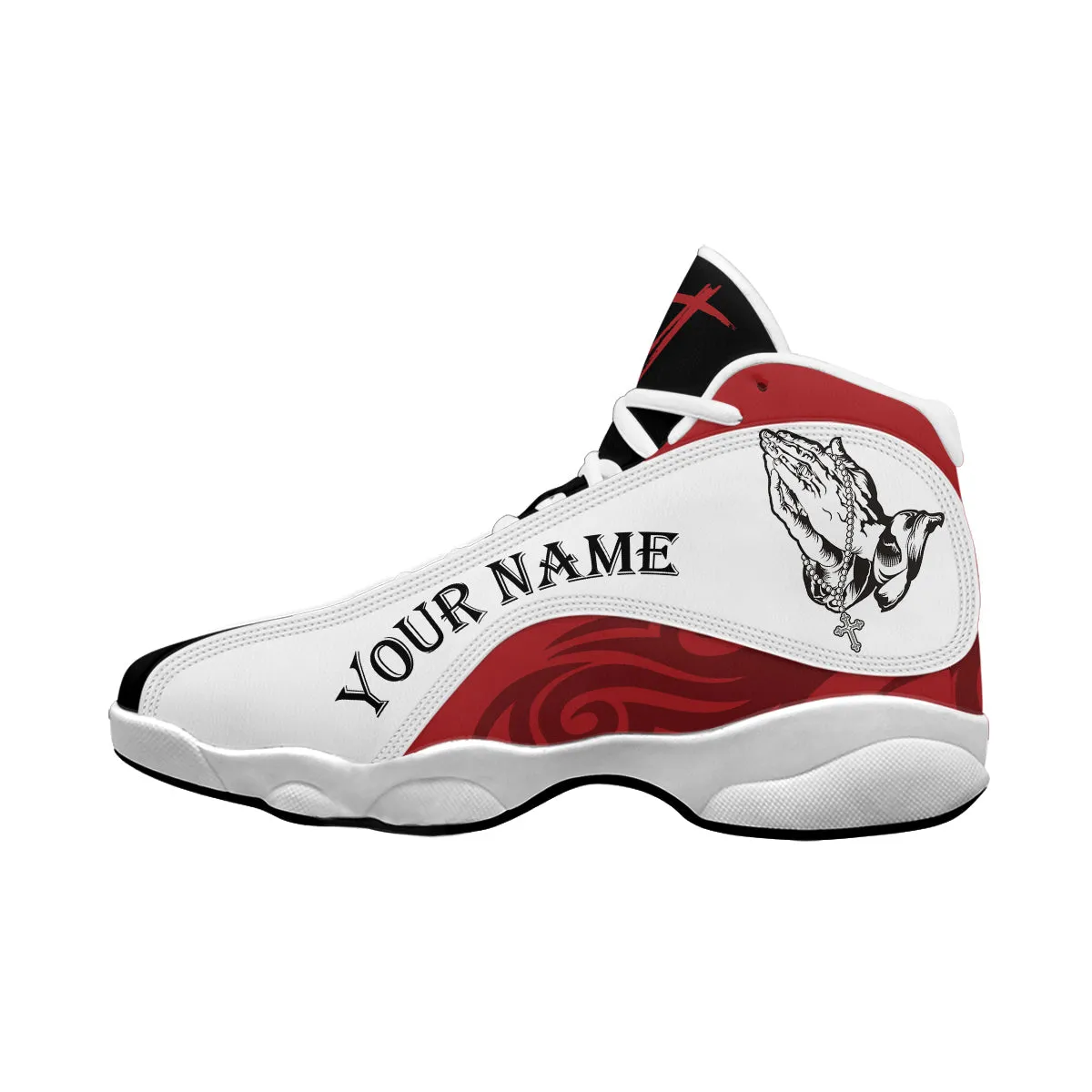 Personalized Jesus Christ J13 Shoes - Walk By Faith Shoes - God Prayers Custom J13 Shoes