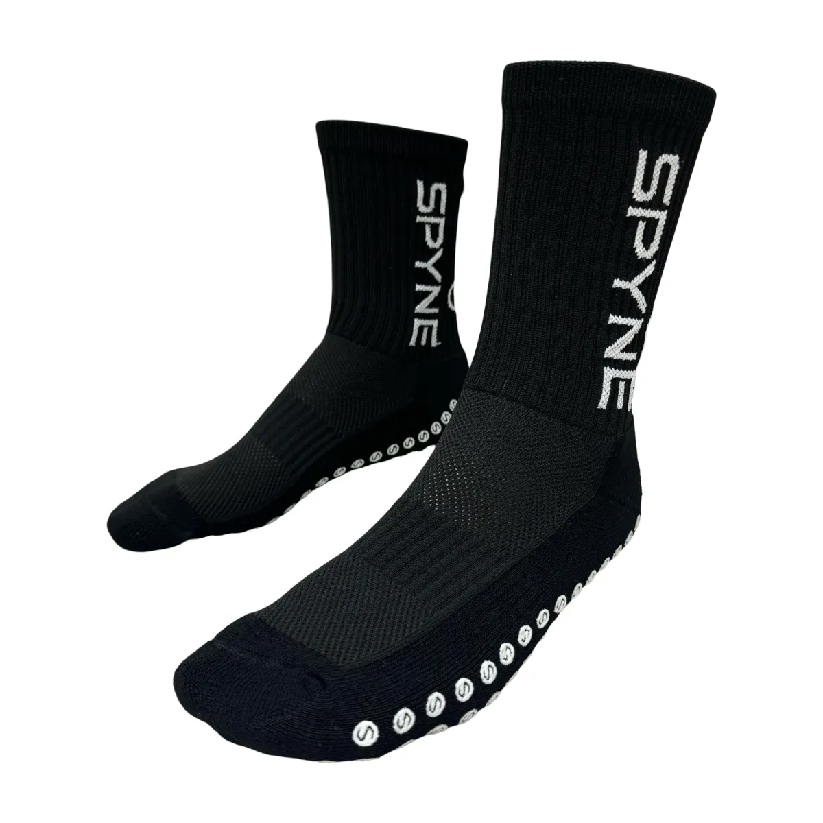 SPYNE Grip Socks- Black