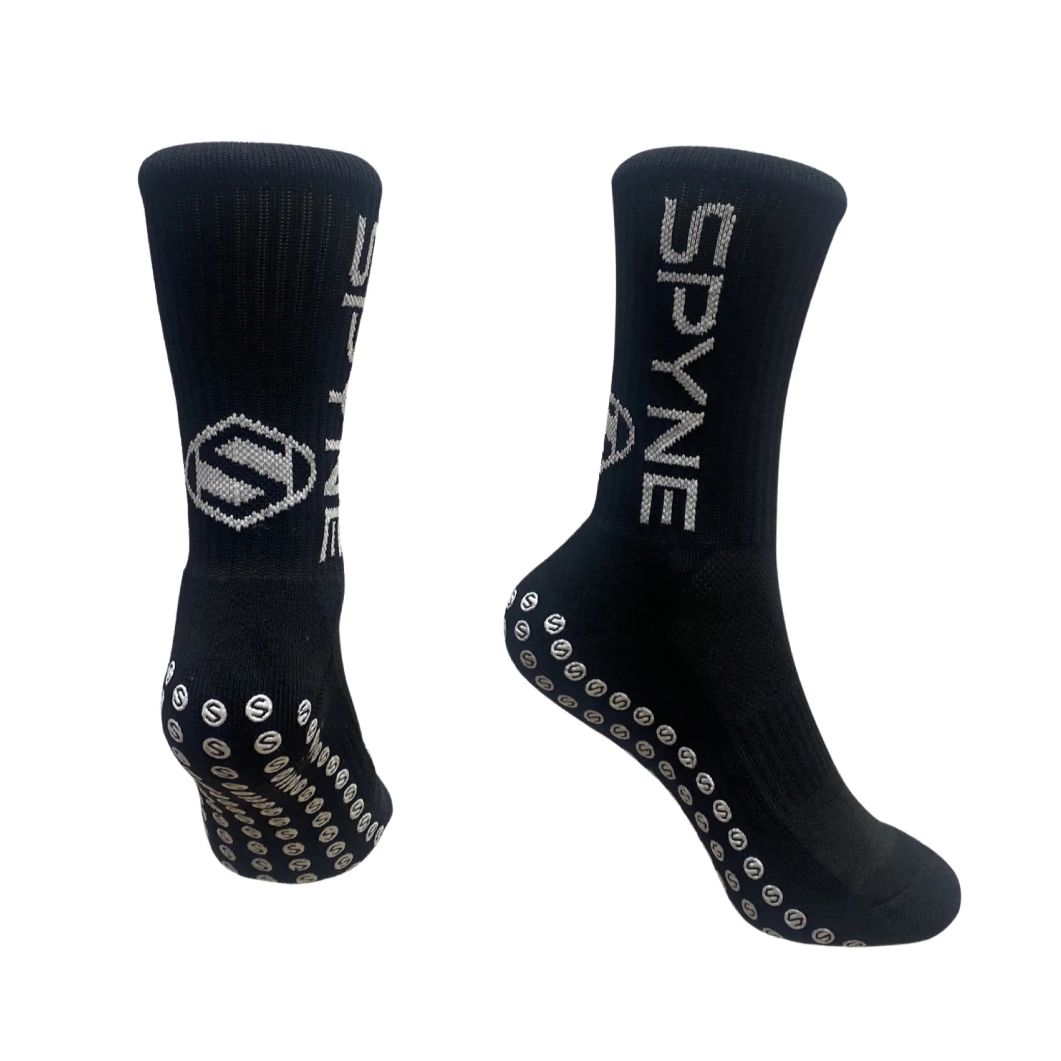 SPYNE Grip Socks- Black