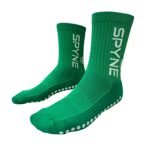 SPYNE Grip Socks- Emerald Green