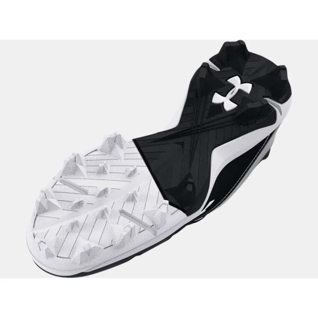 Under Armour Junior Leadoff RM Low 3025600-001 Rubber Baseball Cleats