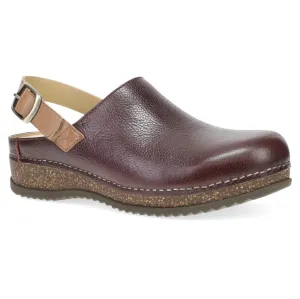 WOMEN'S DANKSO MERRIN 9605815300 COLOR: CORDOVAN MILLED MULE