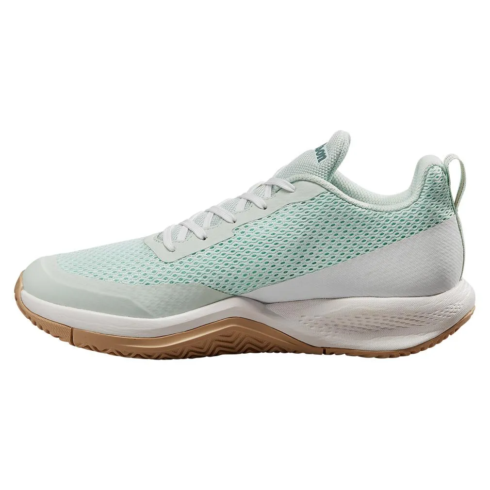 Women's Rush Pro Lite Tennis Shoes Opal Blue and White